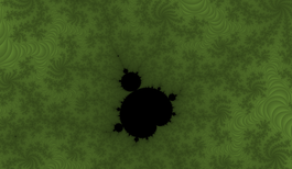 Fractale : Auto-similarité (Mandelbrot)