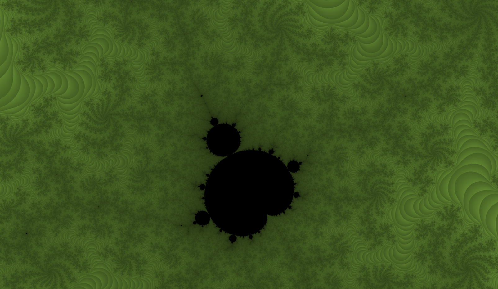Fractale : Auto-similarité (Mandelbrot)